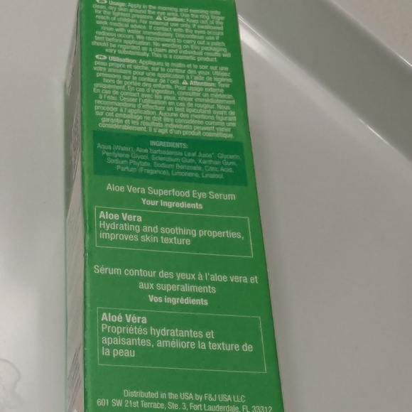 Dr Botanicals Ao Aloe Vera Superfood Eye Serum, 15 ml full size - Picture 11 of 12